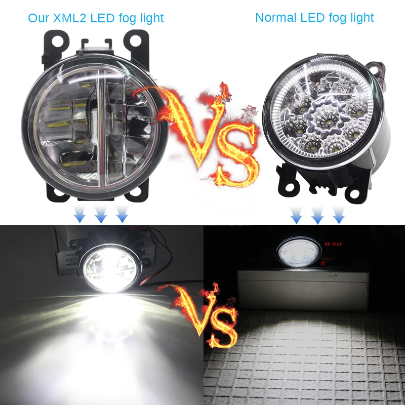 Buildreamen2 2 х Автомобильный светодиодный светильник передние противотуманные фары