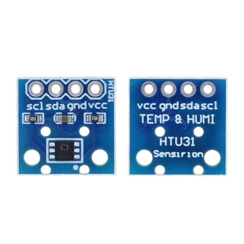 Модуль датчика температуры и влажности HTU31D высокоточный датчик HTU21D обновленная