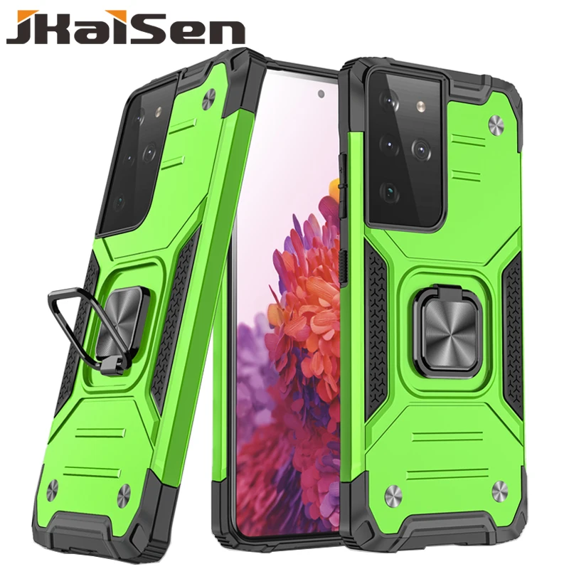

Shockproof Armor Phone Case For Samsung Galaxy S21 S21Plus S21Ultra Car Holder Protective Cover For Samsung S30 S30Plus S30Ultra