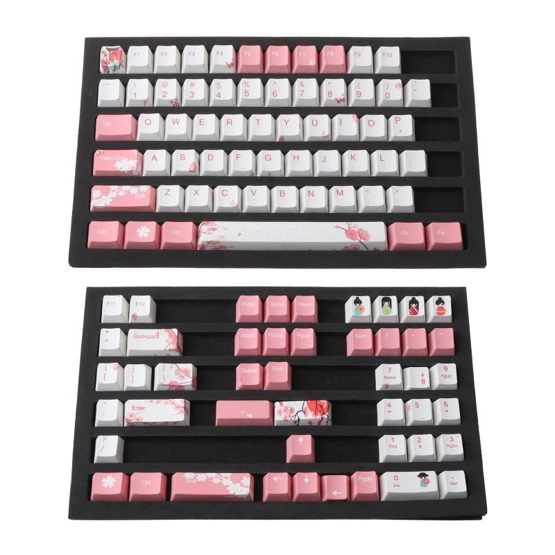 104 OEM PBT колпачки для клавиш полный комплект механические клавиатуры