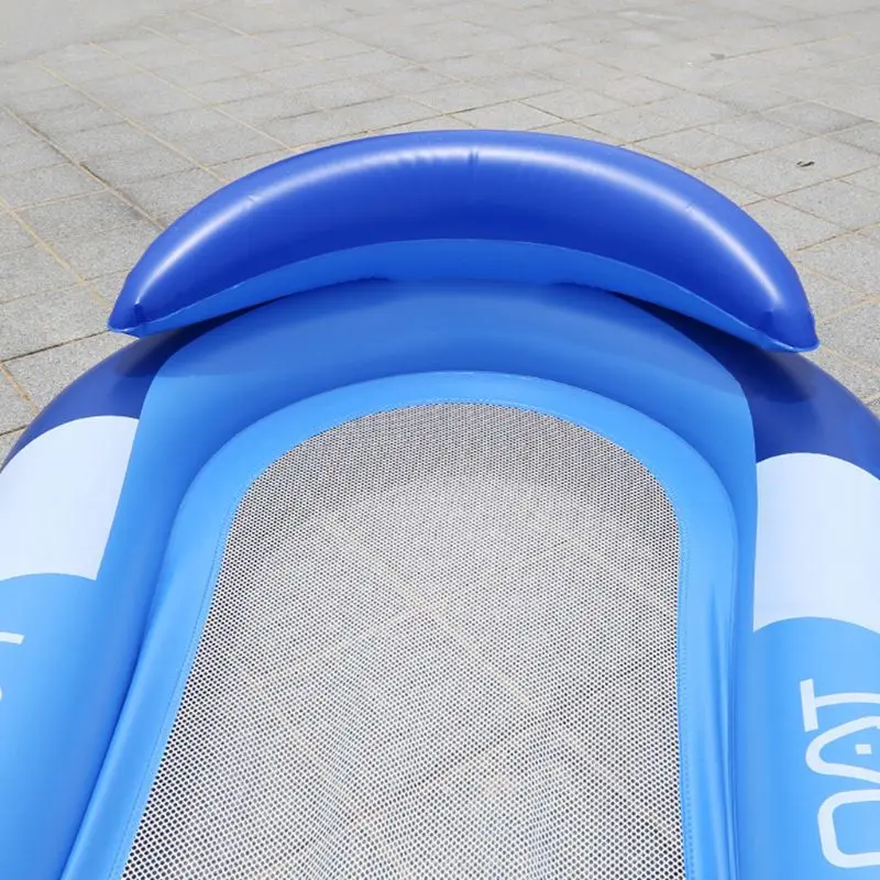 

Swimming Pool Hammock Inflatable Float with Handle Multi-purpose Pool Lounge Chair Drifter Comfortable Pool Chair Water
