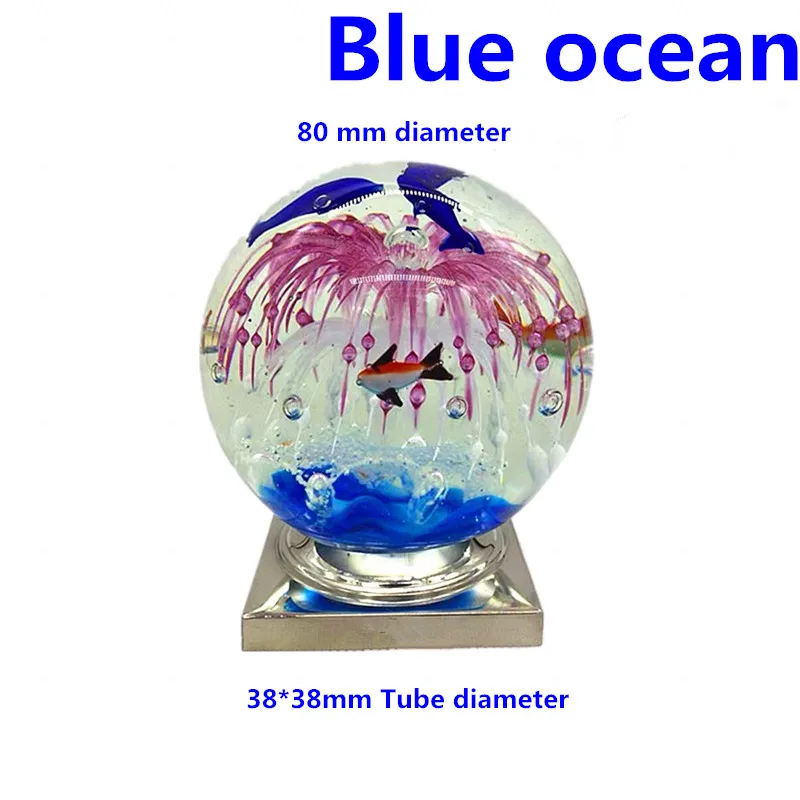 Квадратный хрустальный шар из нержавеющей стали 304 соединительный поручни для