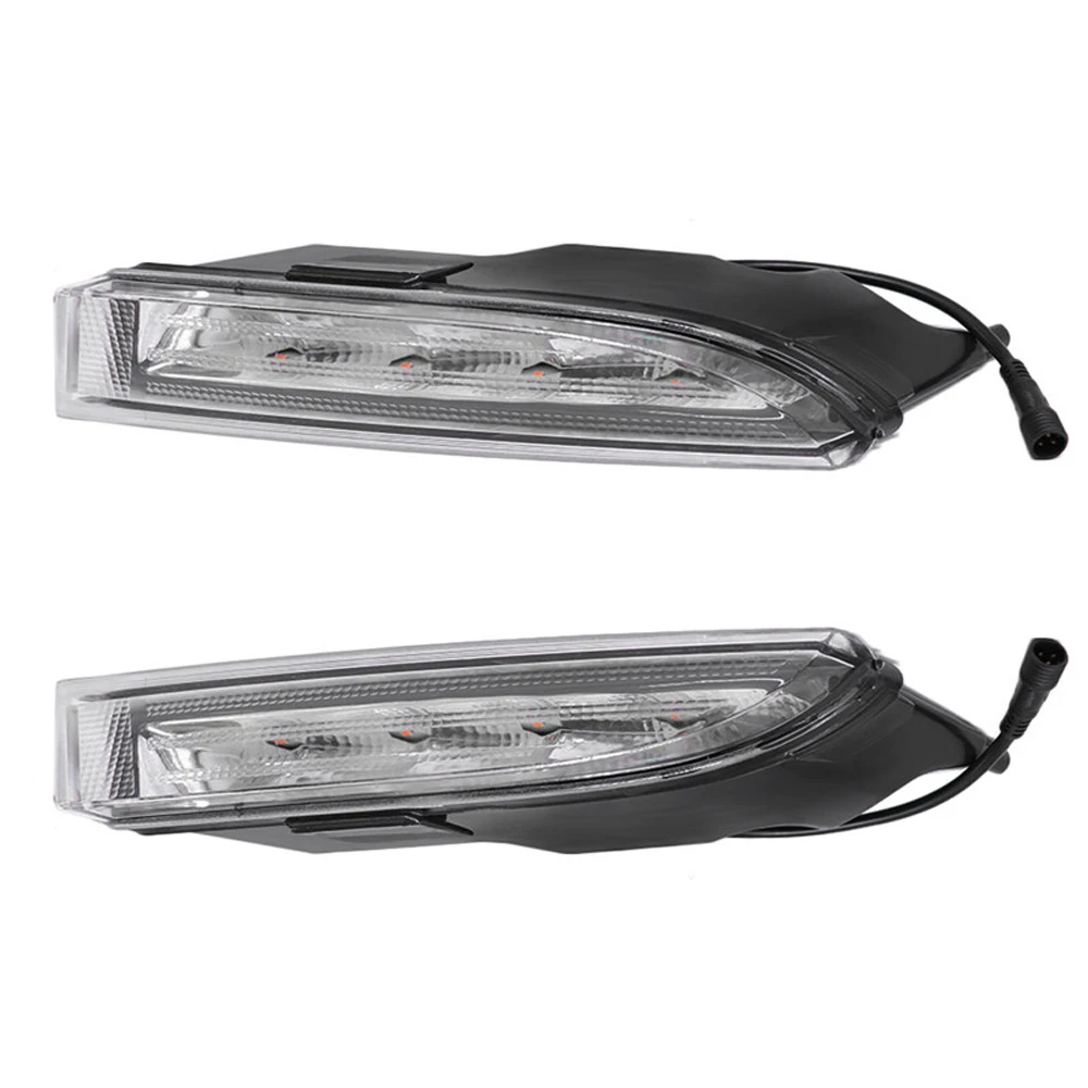 ABS 12V для Volkswagen VW Scirocco R 2010 2014 вождения светодиодный DRL Дневной светильник 12В