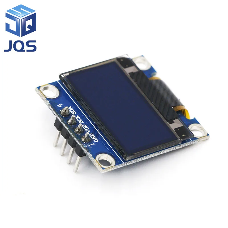 Белого и синего цвета цвет 128X64 O светодиодный ЖК-дисплей Дисплей модуль для Arduino 0