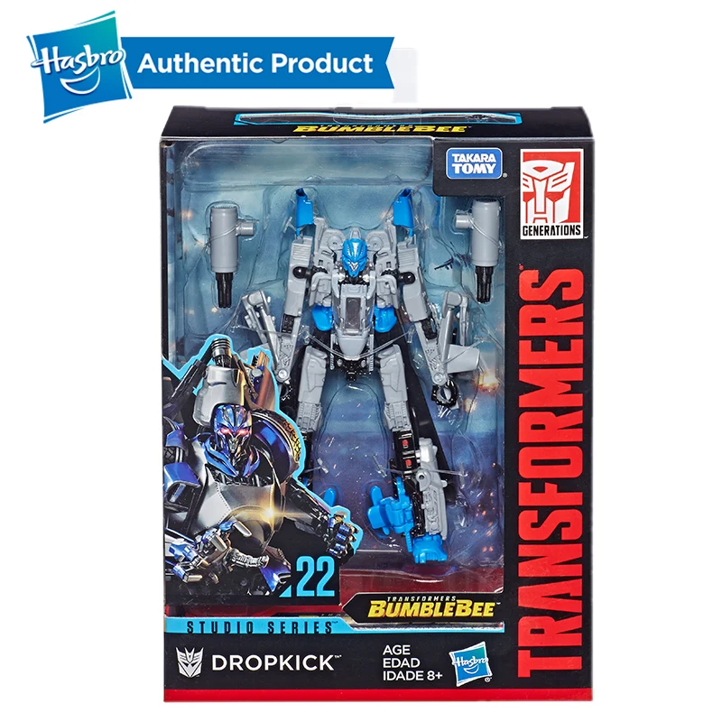 Hasbro Трансформеры студийная серия Люкс класс Трансформеры SS38 Шмель Dropkick Cogman скрапметалл красная молния Оптимус - Цвет: DROPKICK