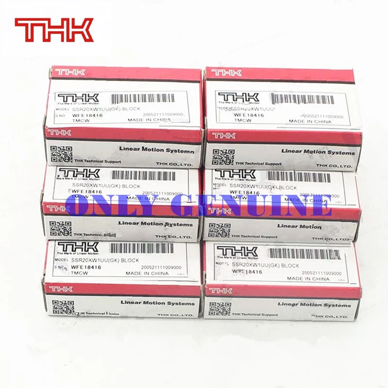 Бесплатная доставка 4 шт./8 шт. скользящий блок THK Оригинал SSR15 SSR20 SSR25 SSR30 XTB серия