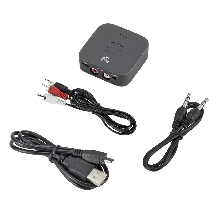 Bluetooth 5.0 audio receiver mobile phone NFC desktop 3.5mm RCA HIFI car earphone wireless adapter for speaker | Электроника