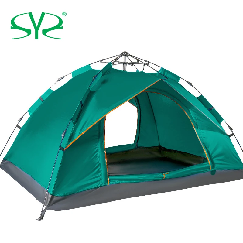 Автоматическая Водонепроницаемая Однослойная палатка для кемпинга 1 2 человека