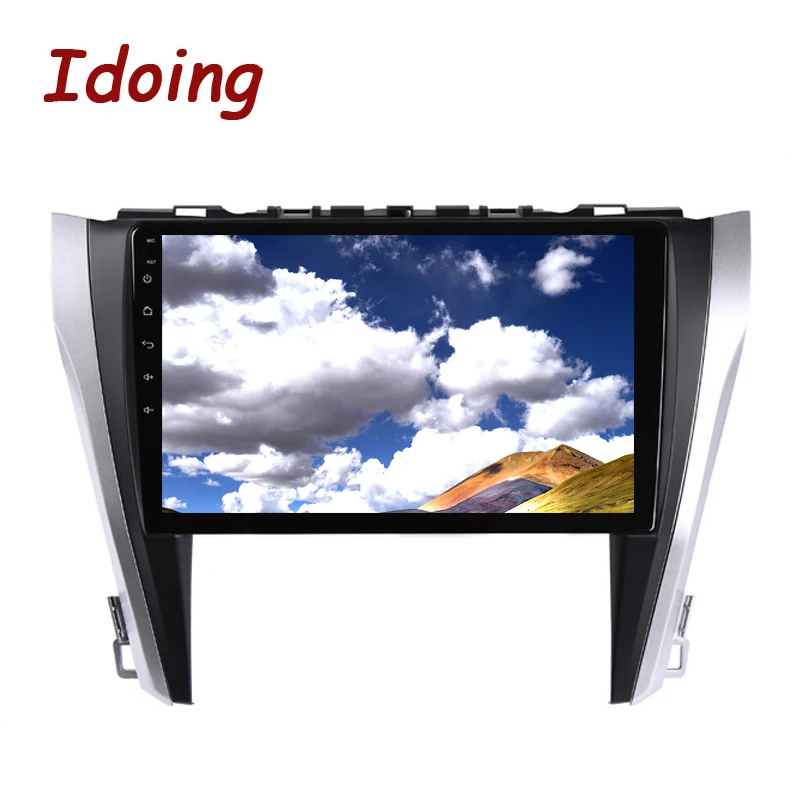 Автомобильный мультимедийный плеер Idoing 10 2 дюйма IPS 2.5D 4 Гб + 64 ГБ Android радио GPS для