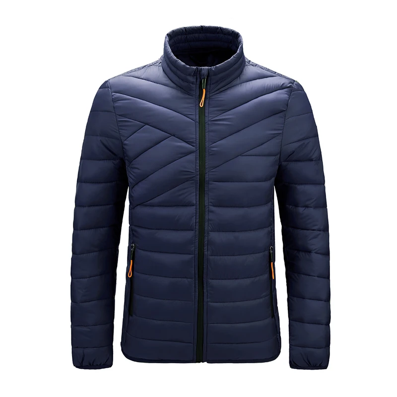 2021 New Men Winter Warm Fashion Casual Jacket Parkas Men Waterproof Brand Autumn Outwear Thick Slim Jacket Parkas Coat  Men