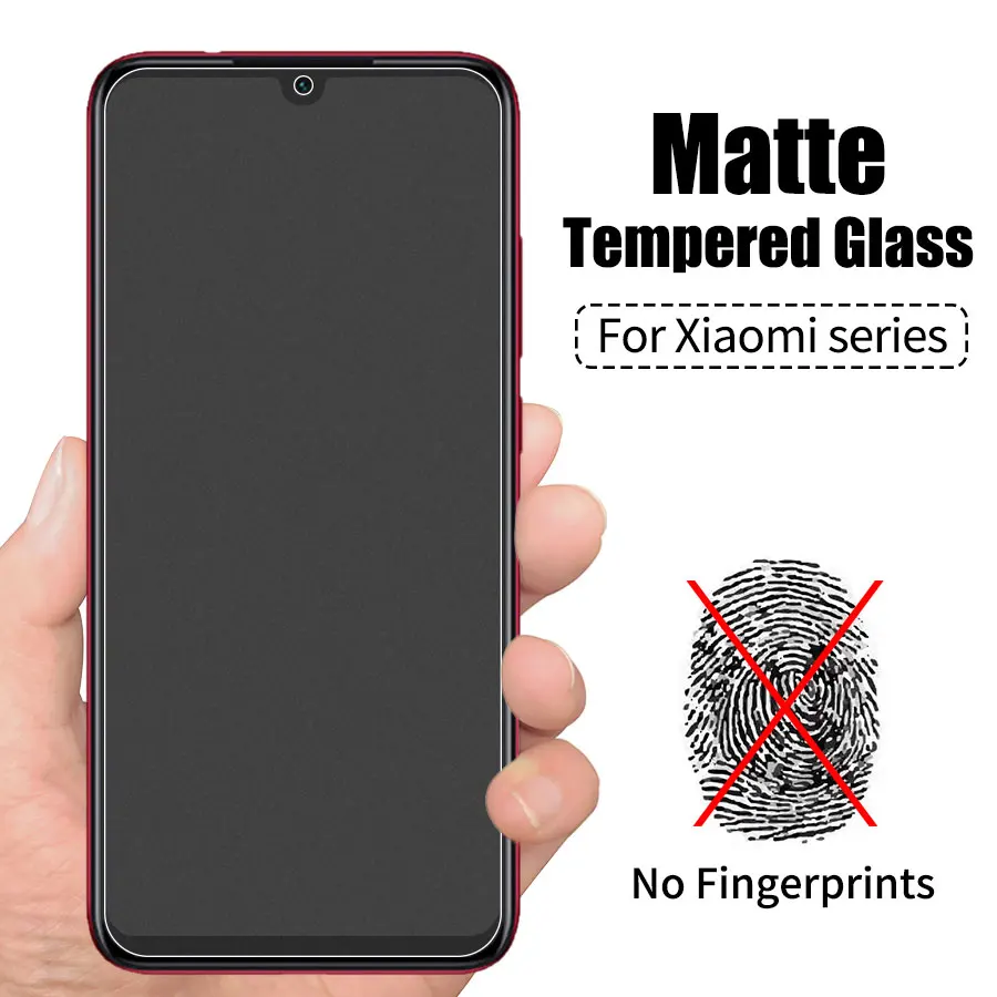 Матовое закаленное стекло для Xiaomi Mi 9T 9 8 SE A3 A2 Lite Poco Pocophone F1 Redmi 7 K20 Pro Защитная