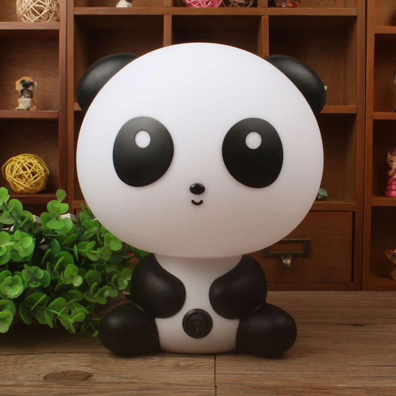 Мультяшный милый Ночной светильник прикроватная лампа в виде кролика животного