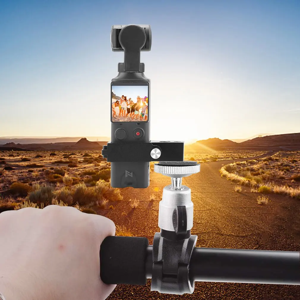 

Bicycle Bracket Module Pocket Gimbal Adapter Frame Bicycle Fixed Connection Expansion Bracket Aluminum Alloy