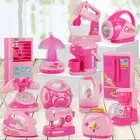 Миниатюрные кухонные электрические приборы для детей, мальчиков и девочек, набор игрушек-блендеров для раннего развития, манекен для домашнего использования, игрушка для ролевых игр, Прямая поставка