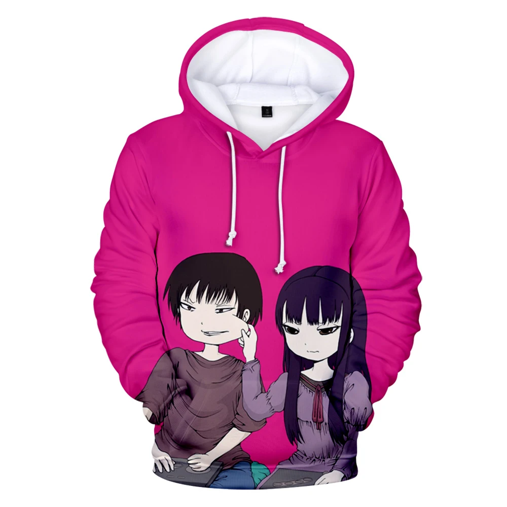 

Personality 3D Anime High Masrks Girl Hoodies Hip Hop Boys/girls Hoodie The Game Is Girl Long Sleeve Children Pullovers