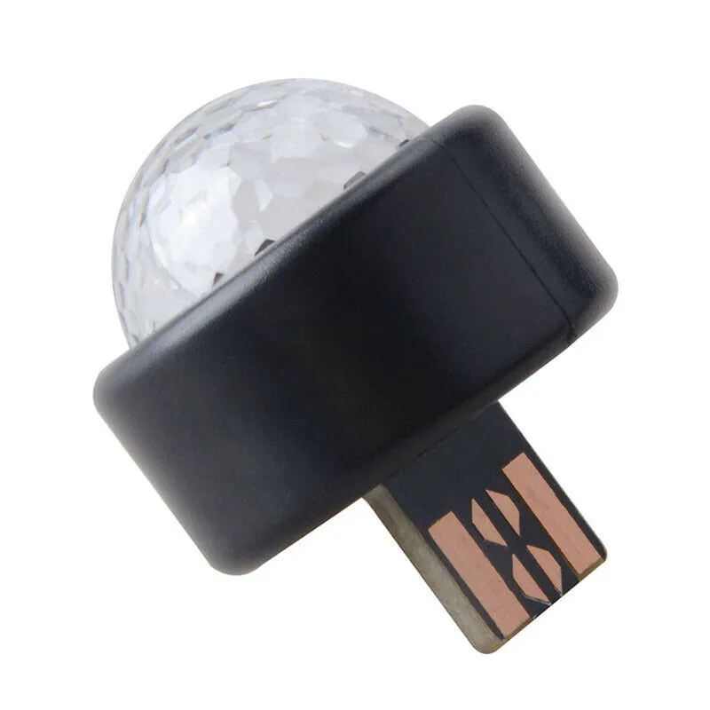 

1 шт., автомобильная USB-лампа-проектор