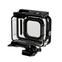 camera protective shell waterproof diving protective shell sports camera accessories lens diving shell for gopro hero 9 hot
