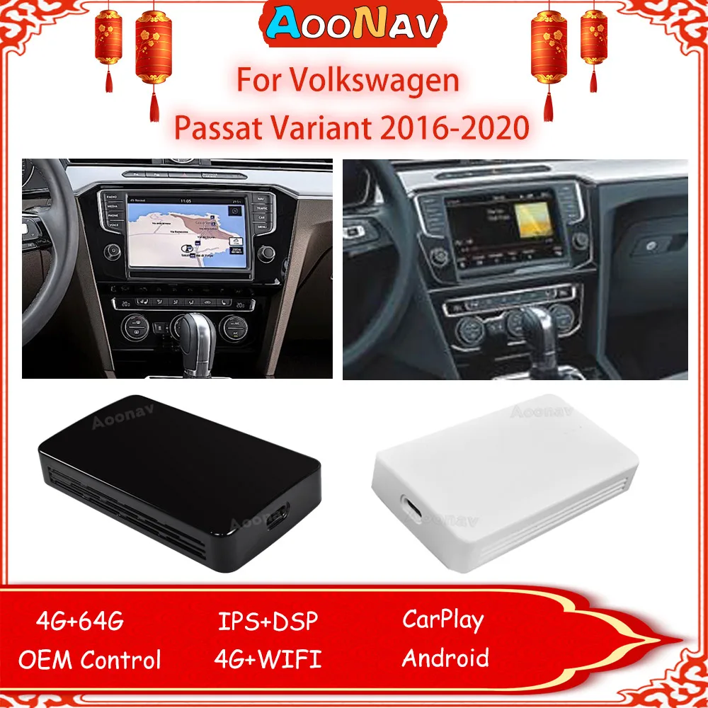 64G Автомобильный Android 10 для Volkswagen Passat вариант 2016-2020 беспроводное зеркальное