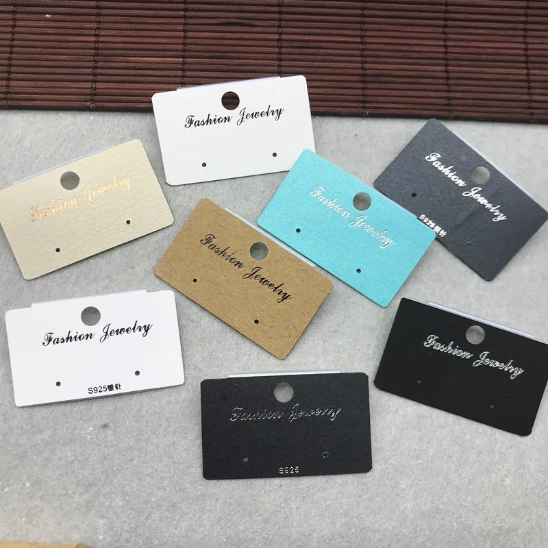 

Curved hook hangings thickened earring card plastic sticker earrings card jewelry