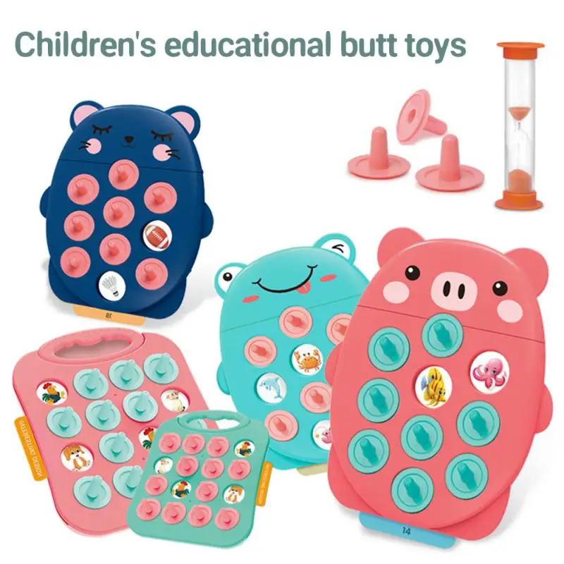 

1pc Kid Educational Memory Pair Bumper Learn Toys Parent-child Interactive Cartoon Educational Toys For Children Gift Kids Toy