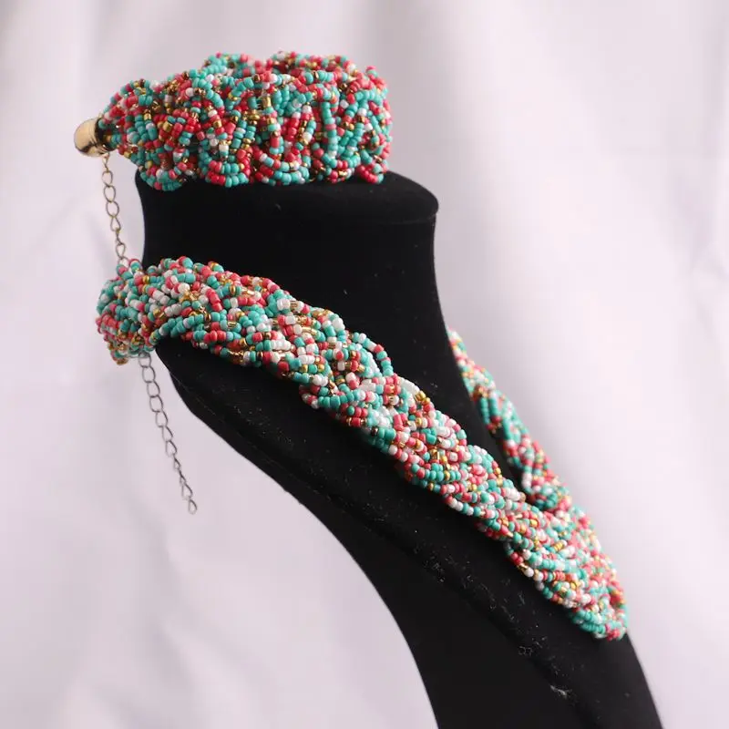 Богемное ожерелье для женщин модное Брендовое роскошное многослойное