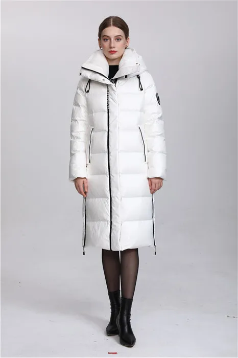 

BAIYTBUY2021 зимняя куртка, женские хлопковые парки, женское длинное пальто, профессиональное однотонное Стеганое пальто, удобная женская куртка