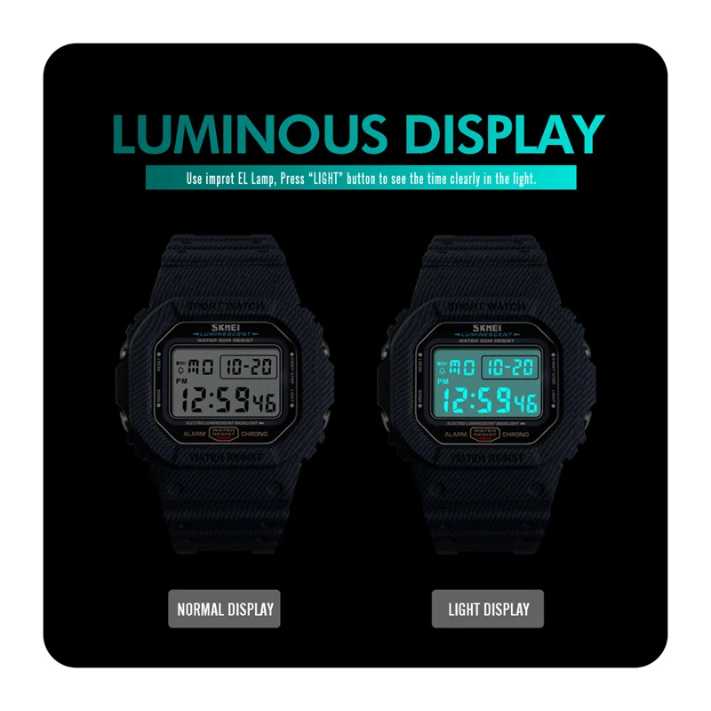 

SKMEI Sport Digital Watch Men Date Week Mens Watches Waterproof Shockproof Top Brand Luxury Wristwatch For Men reloj hombre 1471