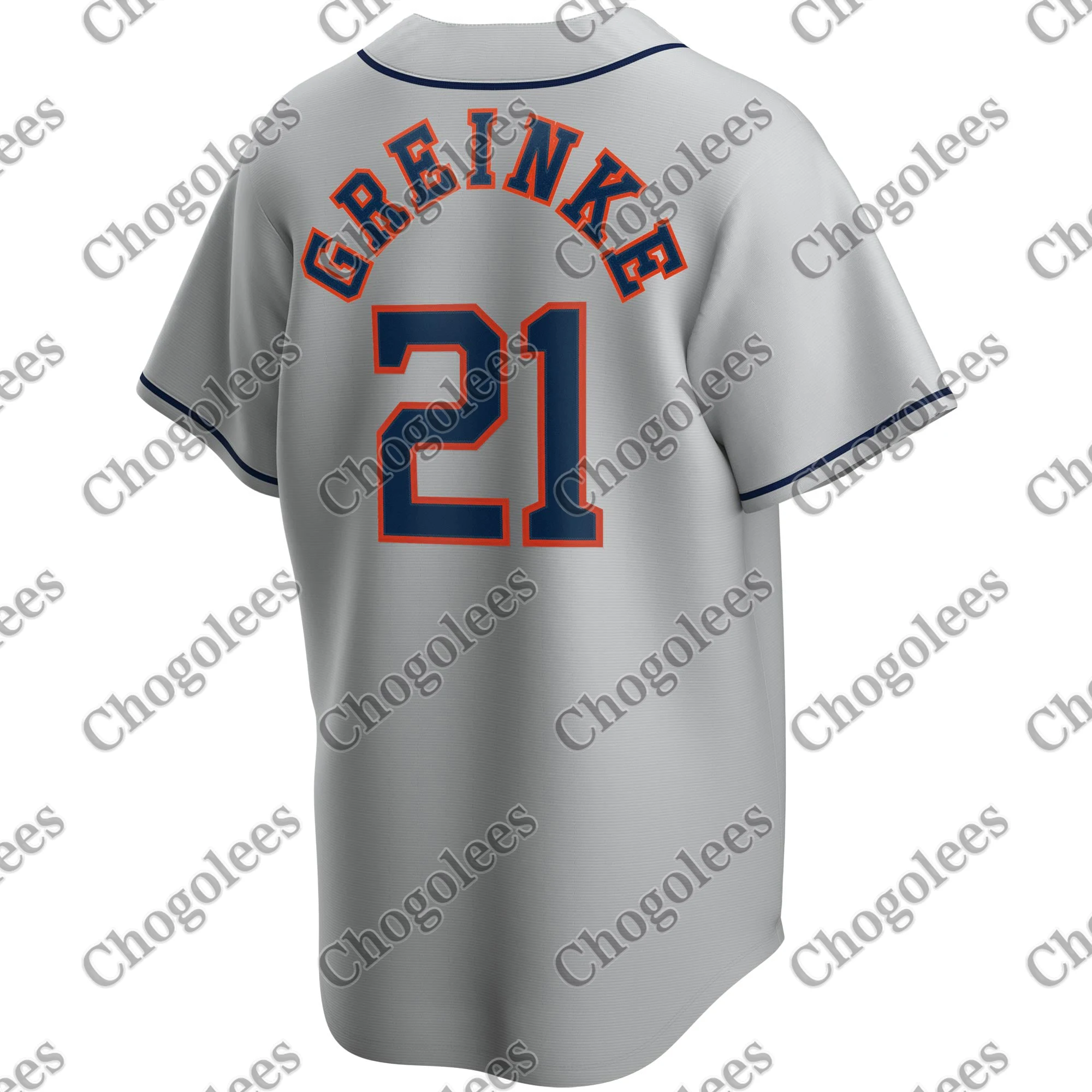 

Baseball Jersey Zack Greinke Houston Road 2020 Player Jersey - Gray