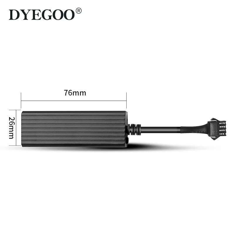 DYEGOO T3 Vehicle Car Motorcycle E-Bike GPS Tracker 9V-100V Wide Voltage Oil Cut Anti-Theft Alarm Lifetime Free Android IOS APP |