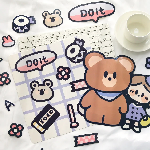 

Luggage Decor Stickers Cute Bear Stickers Wall Room Decor