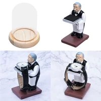 housekeeper butler watch storage box case glass cover jewelry display rack stand creative watch display rack watch store supply