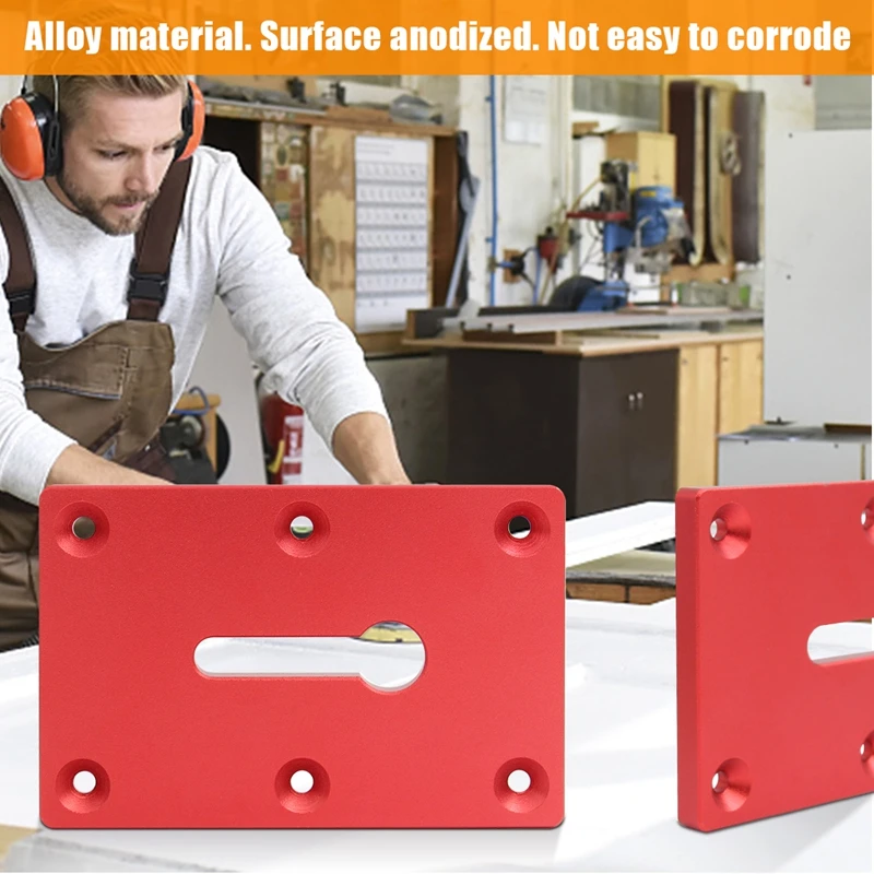 Плоскогубцы с фиксированной монтажной пластиной из алюминиевого сплава для