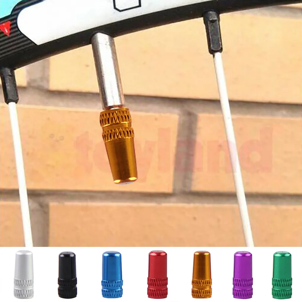 2 шт. Алюминий сплав велосипед колпачок на клапан Presta MTB обод колеса шины стержень