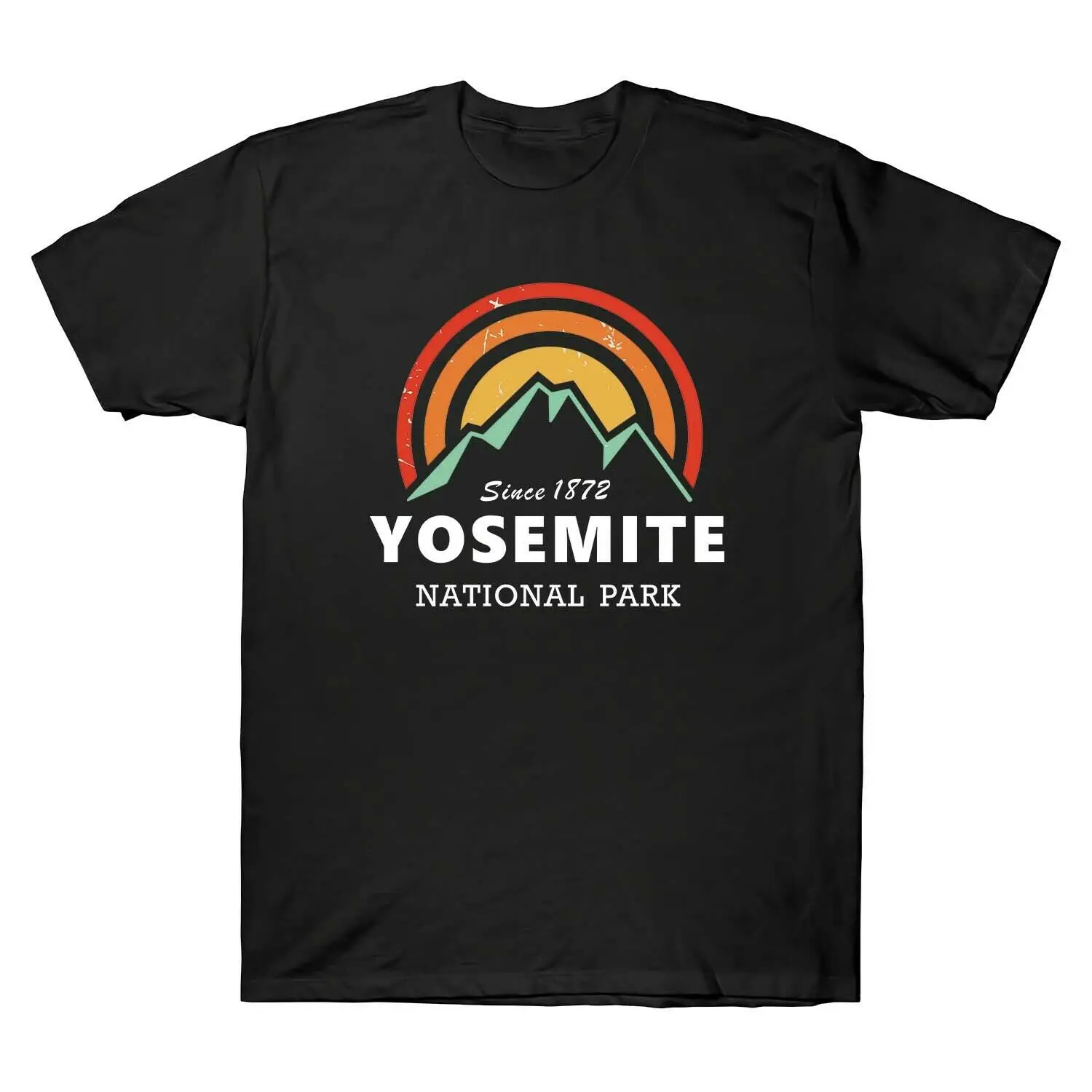 Футболка Yosemite National Park Мужская графический подарок футболка с коротким