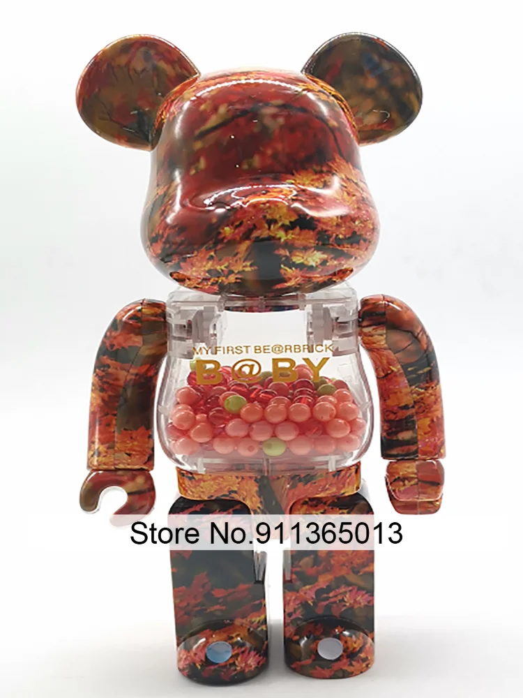 

Bearbricklys 28cm 400% Bear&bricklys Toy B@By Blocks Bear Toy Action Toy Figures Garage Kits Dolls Kids Toys