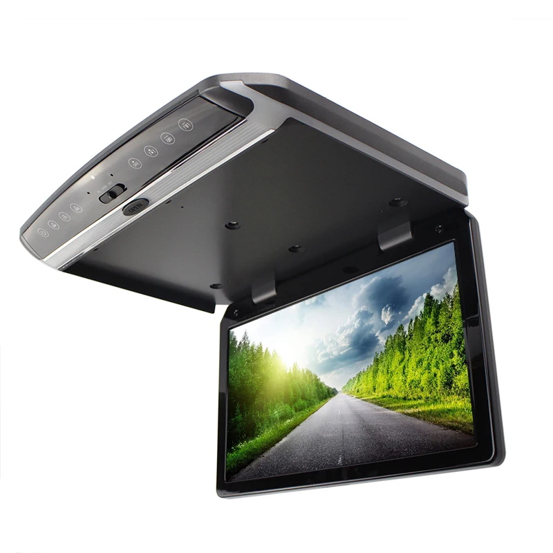15 6 дюймовый светодиодный цифровой экран Автомобильный дисплей с креплением на