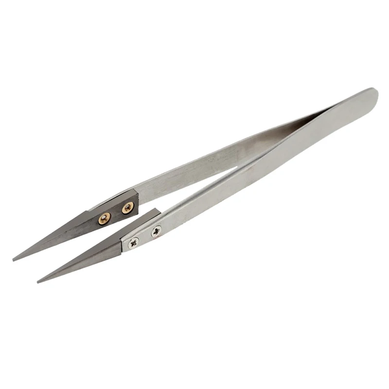 

Tweezers ceramic tweezers with stainless steel handle
