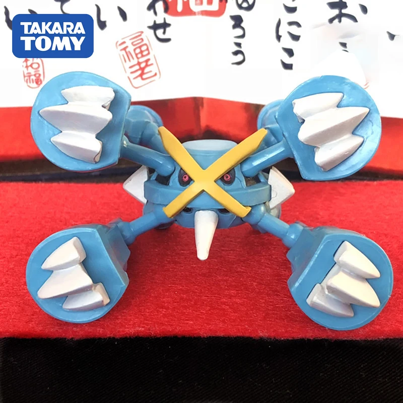 

TAKARA TOMY Genuine Pokemon Action Figure Pictorial Book 376 Metagross MEGA Model Doll Toy Gifts Collection Metagross
