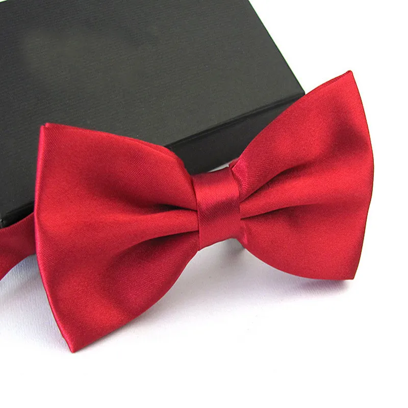 Мужской галстук бабочка для свадьбы черный/белый/серебристый/цвета