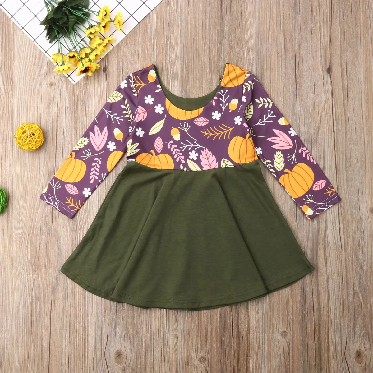 Платье на Хэллоуин для девочки преддошкольного возраста от 1 до 6 лет праздничные