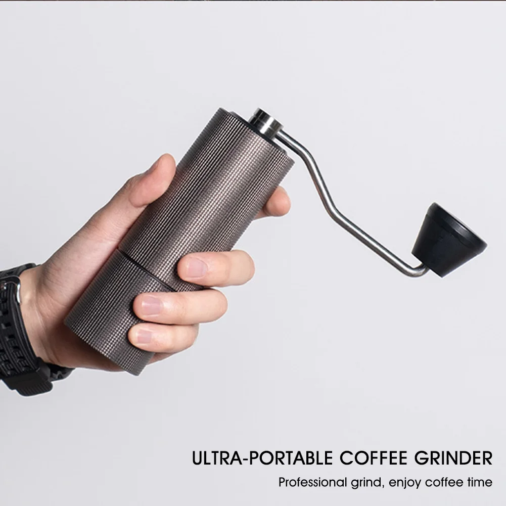 

Manual Coffee Grinder Portable High-Quality Hand Coffee Mill with Adjustable Coarseness Capacity 25g Stainless Steel Kitchen