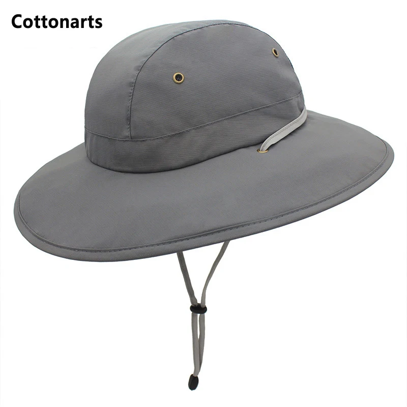 

кепка мужская панама женская панамка шапка мужская Летняя уличная Рыбацкая Кепка унисекс, мужские шапки с широкими полями, водонепроницаем...