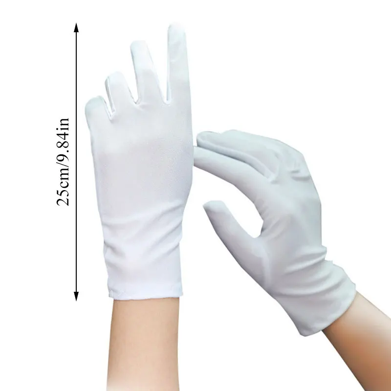 Солнцезащитные велосипедные перчатки 1 пара тонкие эластичные элегантные