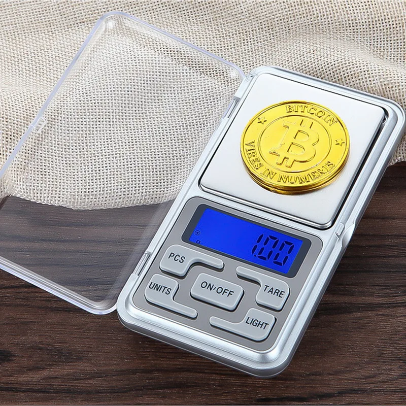 Цифровые Мини весы 100/200/300/500 г 0 01/0 1 высокоточные Карманные электронные с