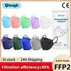 Черная защитная маска для лица для взрослых ffp2 fpp2 homologada kn95 ffp 2, одобренная ce mascherina ffpp2 negra mascara fpp2