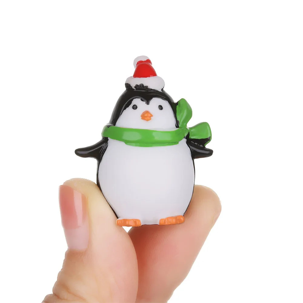 1 шт. новогодние фигурки пингвинов | Дом и сад