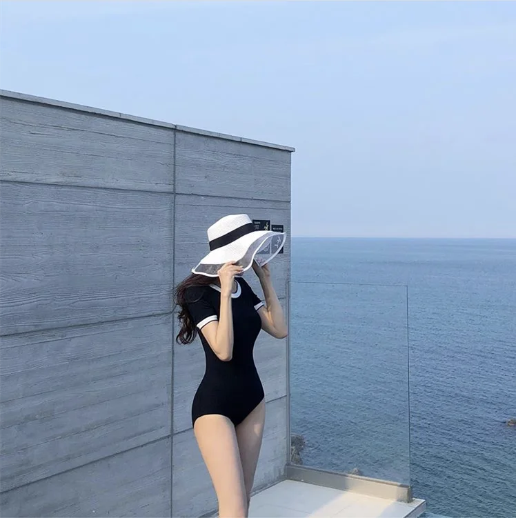 Сексуальный женский цельный купальник с открытой спиной без спинки боди бикини