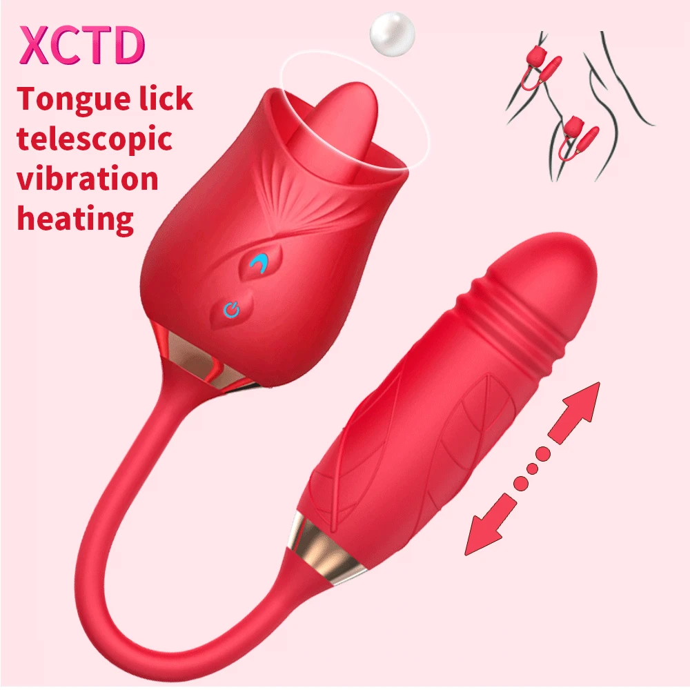 Вибратор-фаллоимитатор для мастурбации с двойным стимулятором |