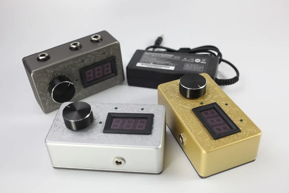 Tattoo Power Supply Digital LCD Permanent Makeup Eyebrow Lip Microblading Body Art Electric Tattoo Machine Kit Tattoo Supply