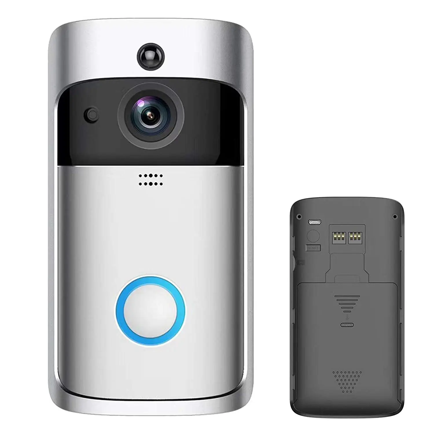 WiFi Visual Video Phone Door Bell 2-Way Audio Video Doorbell Support Infrared Night View PIR Motion Sensor APP Remote Control